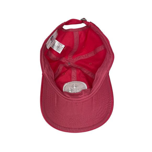 NFL Steelers Hat Womens Pink Strap Back OS Adjustable Logo Fanwear - Picture 4 of 7